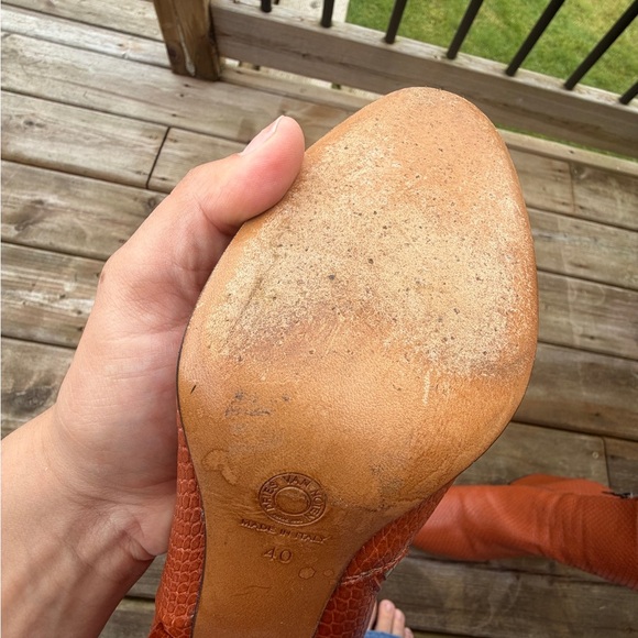 Used Dries Van Noten Snake Embossed Bootie - Picture 2 of 13